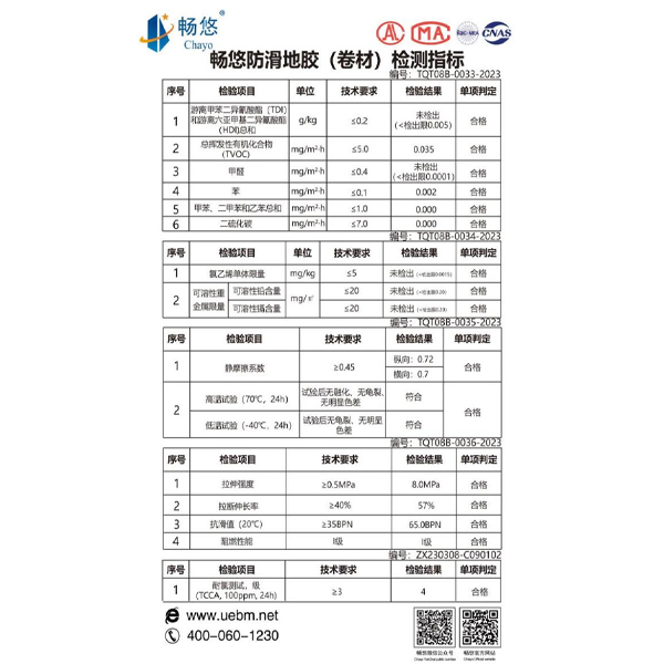 專業游泳館必備 I 暢悠防滑地膠